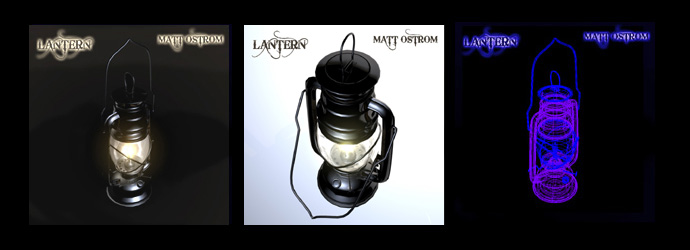 3D Lantern at Renderosity